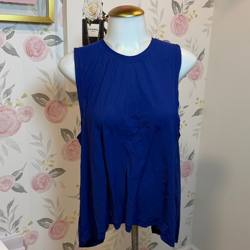 Lululemon Blue Open Tank